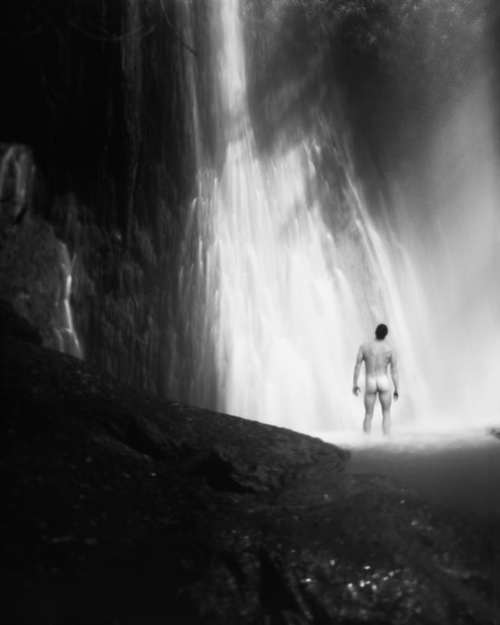 Connor in a Waterfall II
