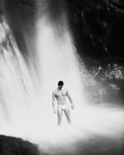 Load image into Gallery viewer, Connor in a Waterfall